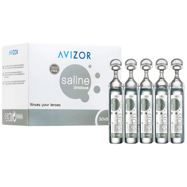 AVIZOR SALINE UNIDOSE 30 X 5 ML
